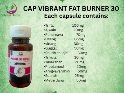 CAP VIBRANT FAT BURNER